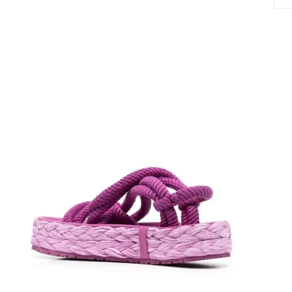 Isabel Marant Pink Rope Sandals BNWT - Picture 6 of 11